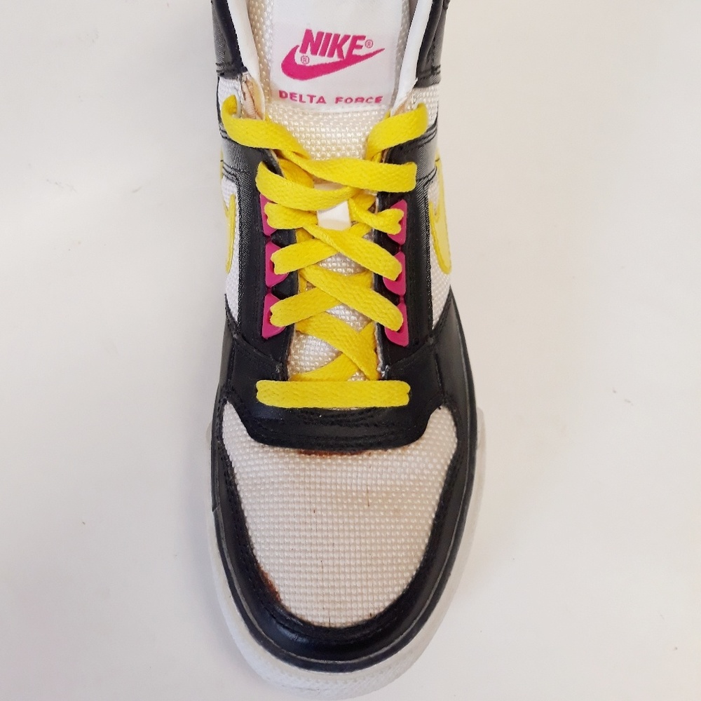 NIKE RARE VINTAGE DELTA FORCE VULCANIZED SNEAKERS EUC Sz 6.5 - Picture 10 of 10
